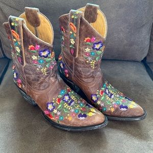 Old gringo 8 sora embroidered floral western cowboy cowgirl boots
